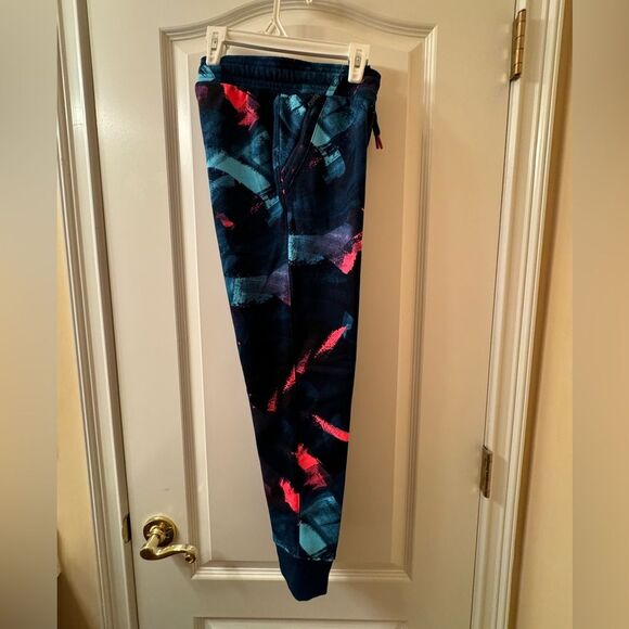 NWT 2 Piece Girls TEK GEAR Ultrasoft Flannel Joggers Size L 10/12 Multicolor - Picture 2 of 7